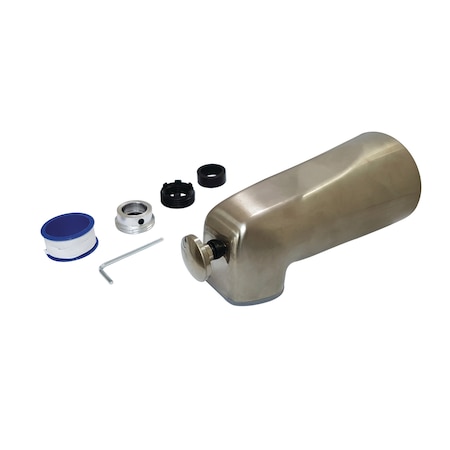 Trimscape Universal Fits, Tub Spout W/ Front Diverter, Brushed Nickel K1263A8